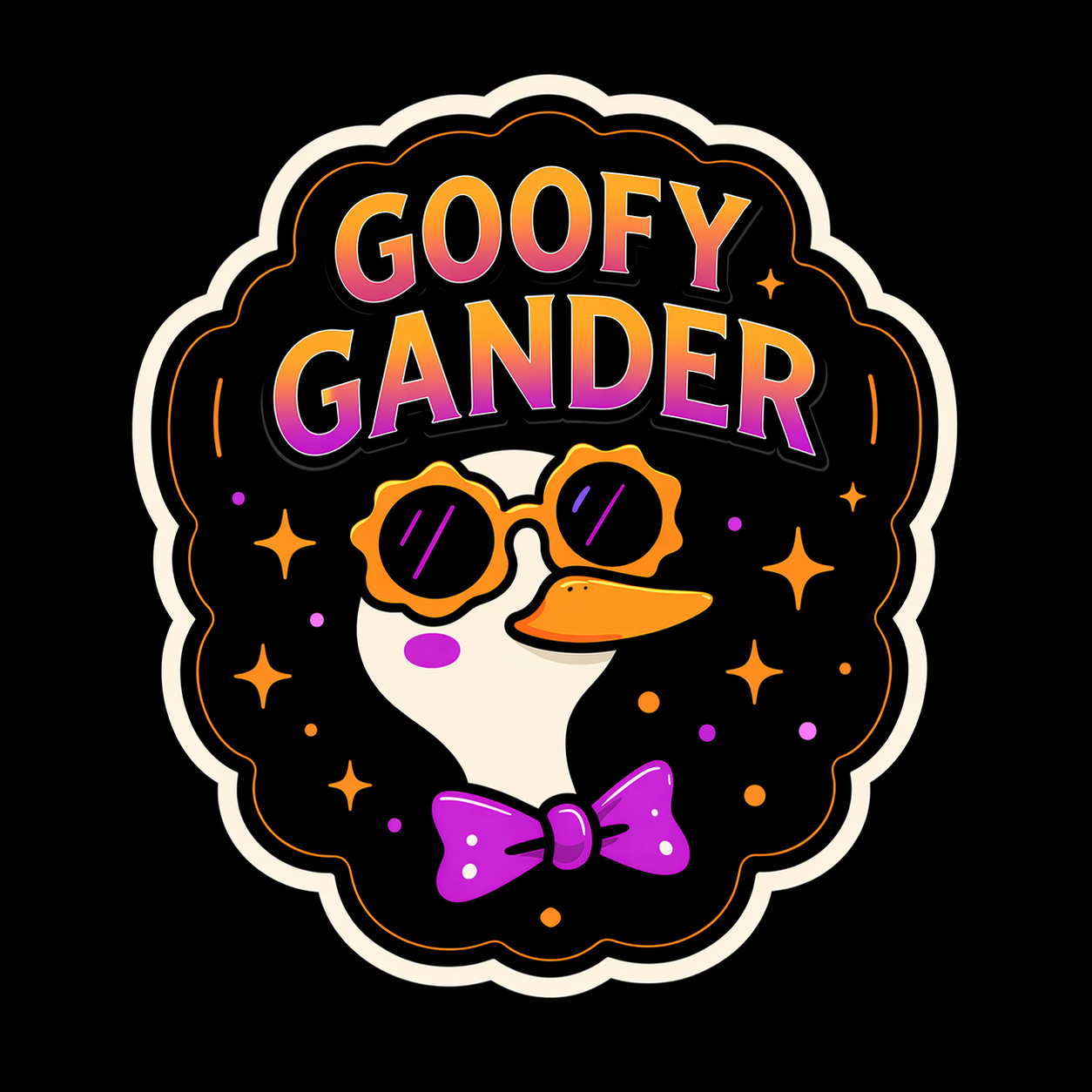 Goofy Gander badge